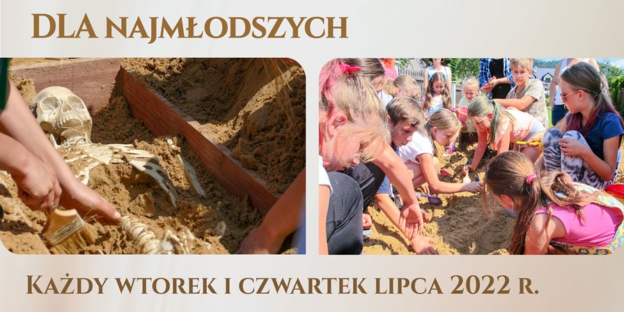 Warsztaty archeologiczne dla Najmłodszych