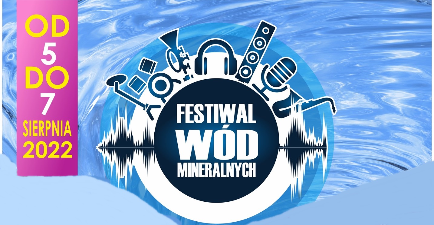 Festiwal Wód Mineralnych 5 do 7 sierpnia Muszyna 2022