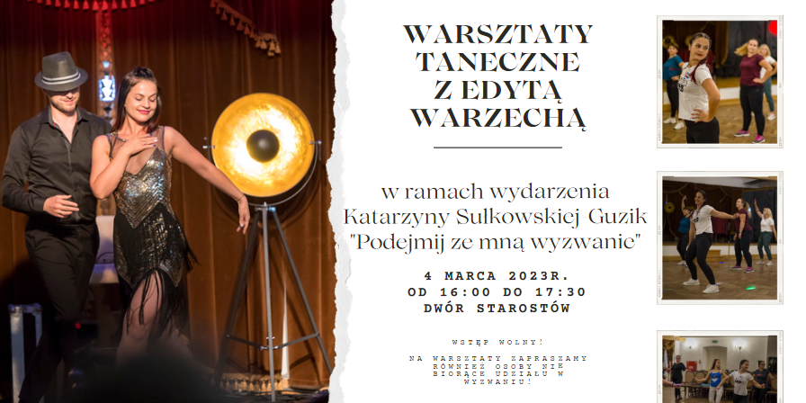 WARSZTATY TANECZNE W RAMACH WYDARZENIA 