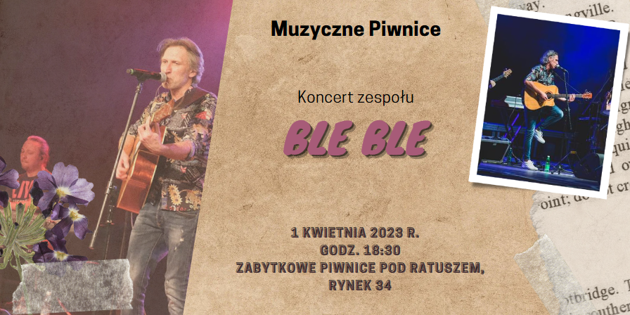 Koncert zespołu BLE BLE