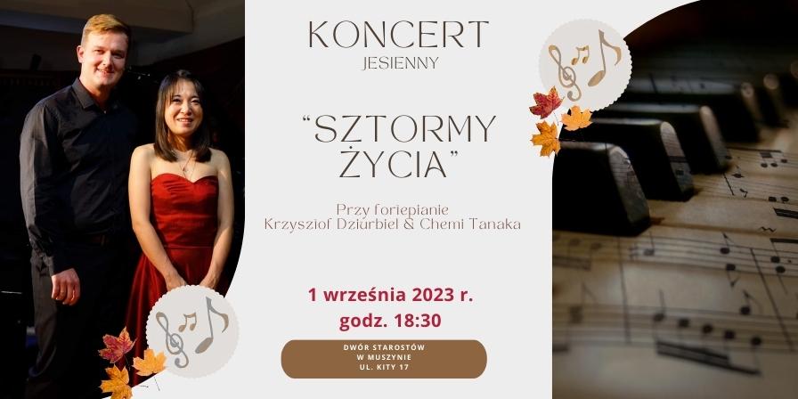 Koncert Fortepianowy - Krzysztof Dziurbiel i Chemi Tanaka