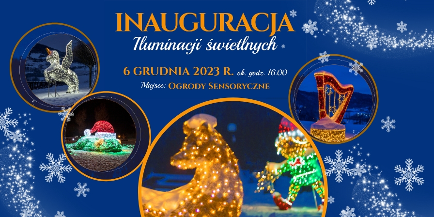 Inauguracja Iluminacji Świątecznych w Muszynie!