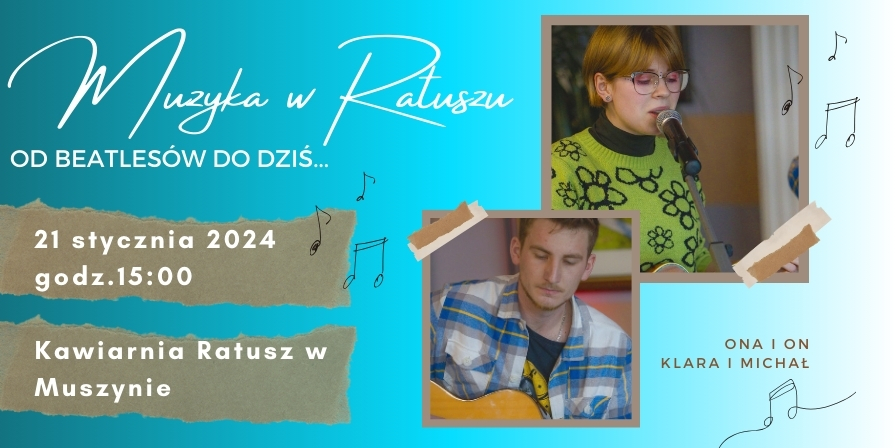 Muzyka w Ratuszu - Klara Racoń & Michał Jankowski