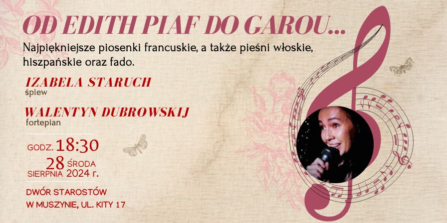 Koncert najpiękniejszych piosenek francuskich...