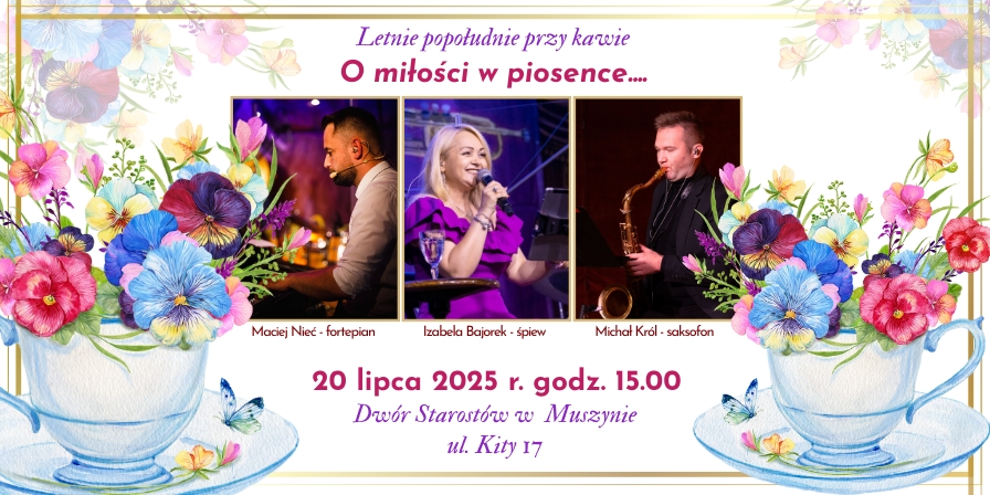 Letnie popołudnie przy kawie