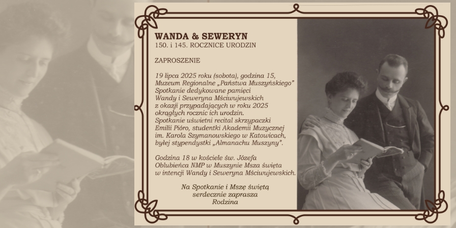 Rocznica urodzin Wandy i Seweryna Mściwujewskich