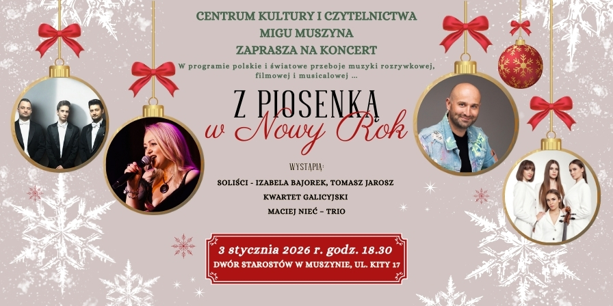 Z piosenką w Nowy Rok