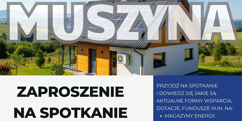 Zaproszenie dla mieszkańców Muszyny!