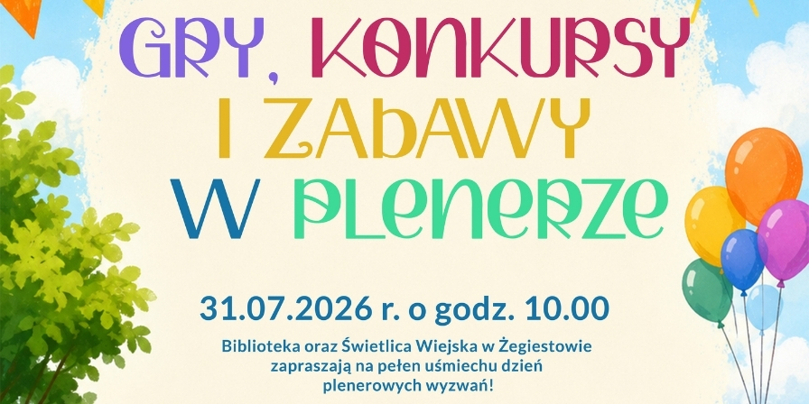 Gry i zabawy dla dzieci w Żegiestowie!