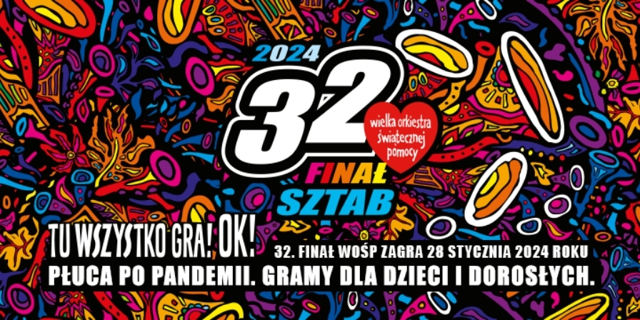 32. FINAŁ WOŚP w Muszynie!