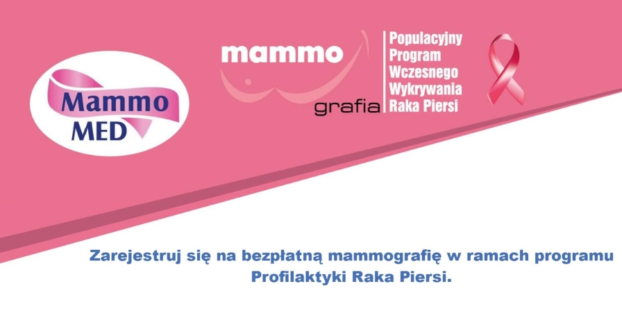 Bezpłatna mammografia - rejestracja