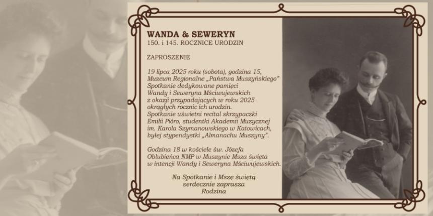 Rocznica urodzin Wandy i Seweryna Mściwujewskich