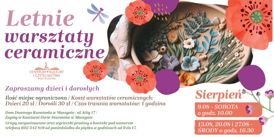 Letnie warsztaty ceramiczne