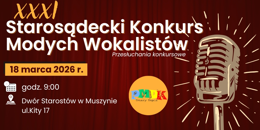 XXXI Starosądecki Konkurs Młodych Wokalistów
